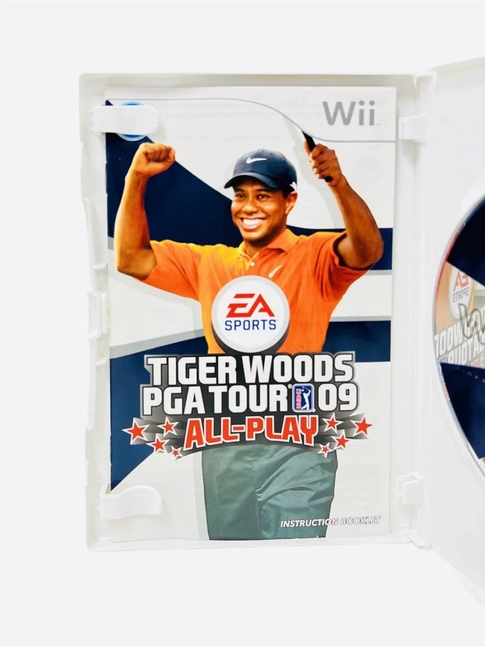 Tiger Woods PGA Tour 09: All-Play Nintendo Wii 2008 Fun Golf Game Family